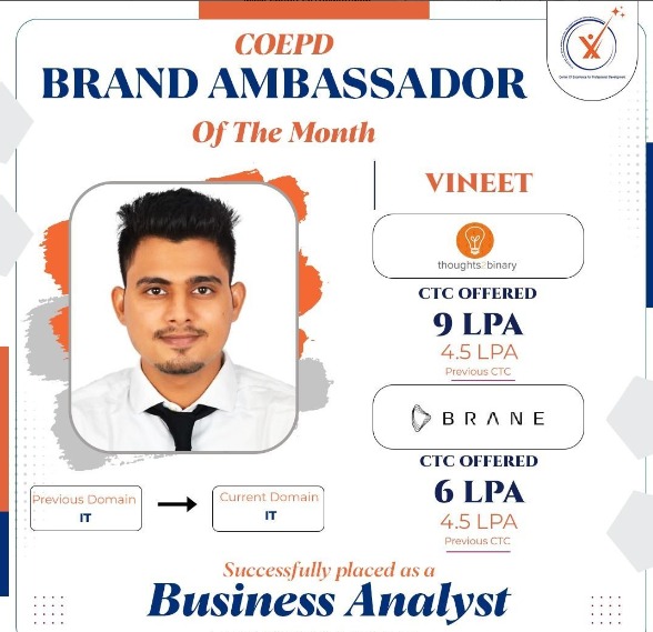 COEPD success story: Vineet — Thoughts2Binary / Brane