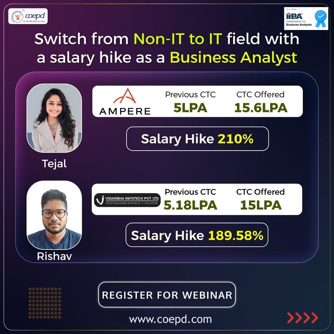 COEPD success story: Tejal & Rishav — Ampere / Vidarbha Infotech